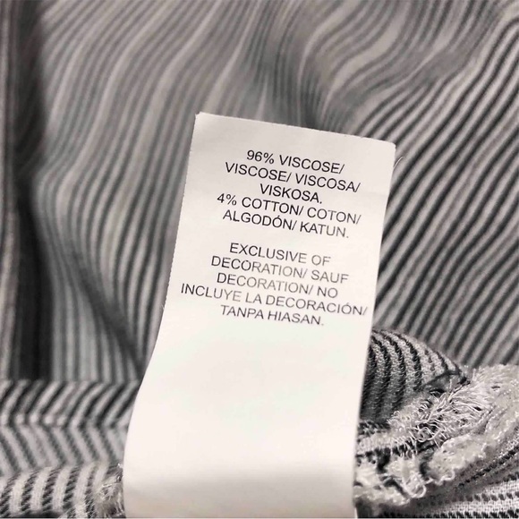 Lucky Brand Striped Gauze Blouse - Picture 10 of 12